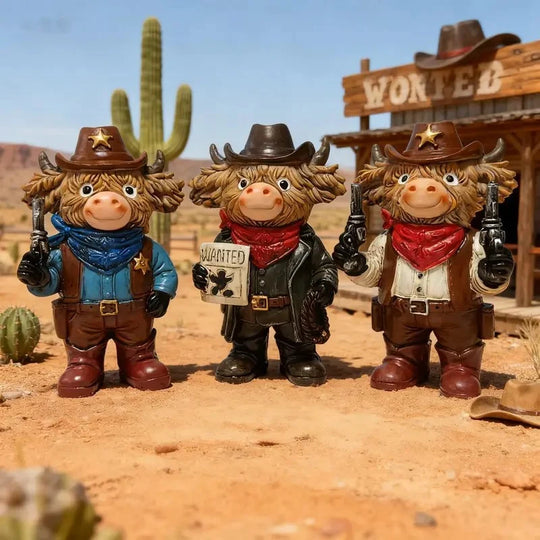 Figurine Cowboy Décorative Originale pour Intérieur 1