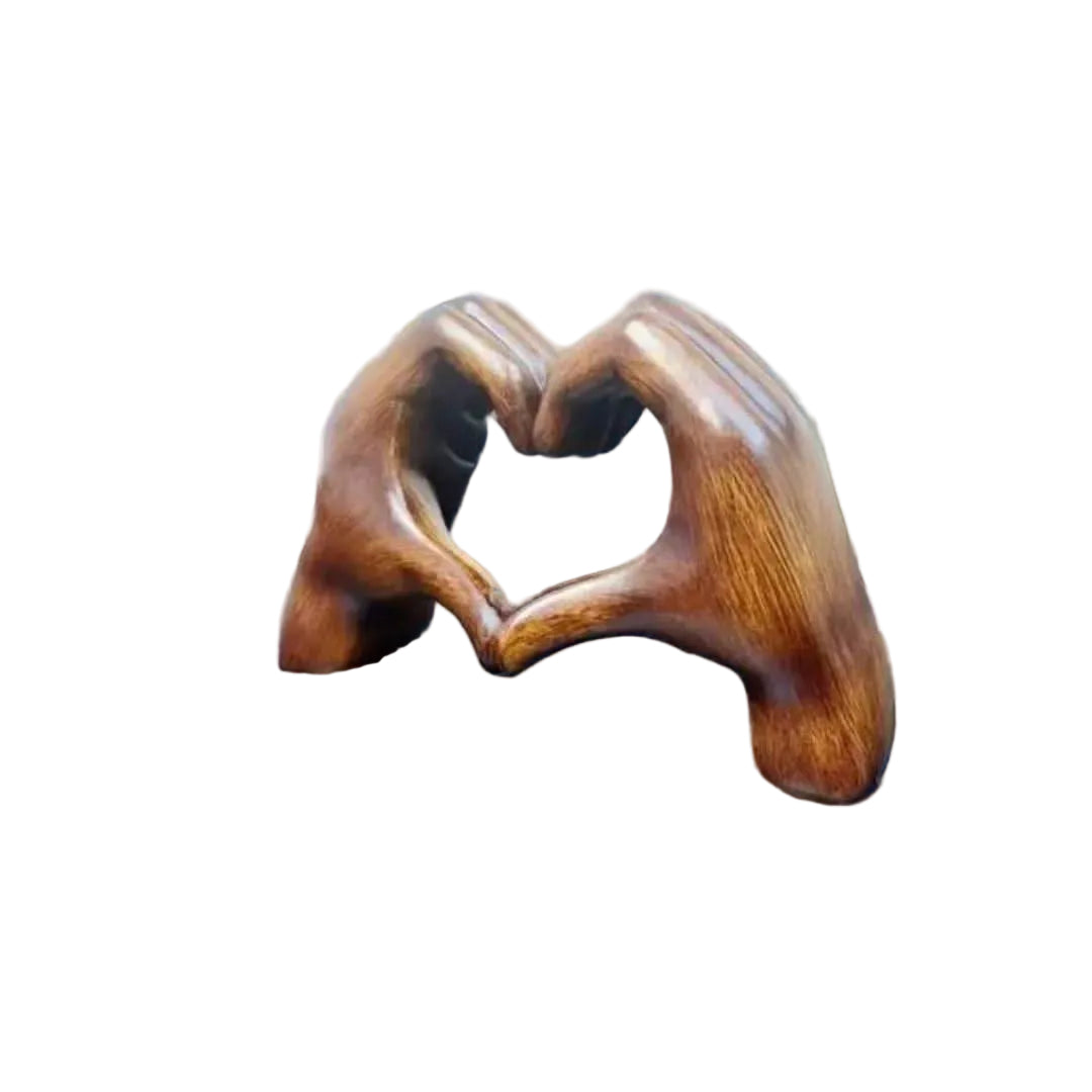 Figurine Décorative en Bois Artisanale 0