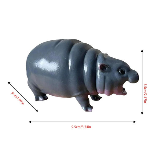Figurine Hippopotame Ludique pour Enfants et Collectionneurs 0