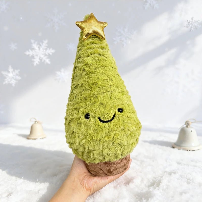 Figurine Noël D'Arbre En Peluche Charmante Pour Décorations Festives 7