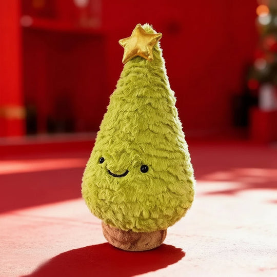 Figurine Noël D'Arbre En Peluche Charmante Pour Décorations Festives 9