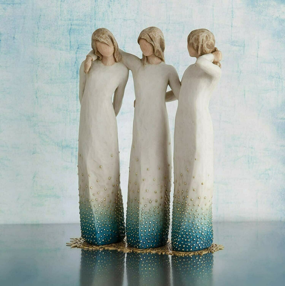 Figurine Sculptée Femme Amie 3