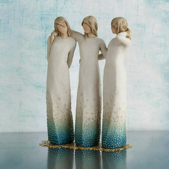 Figurine Sculptée Femme Amie 3