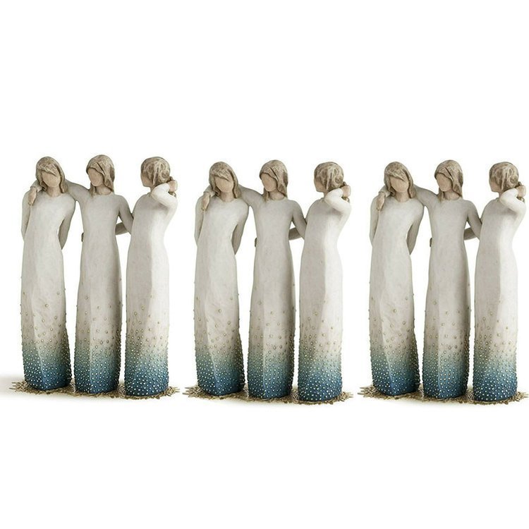 Figurine Sculptée Femme Amie 6
