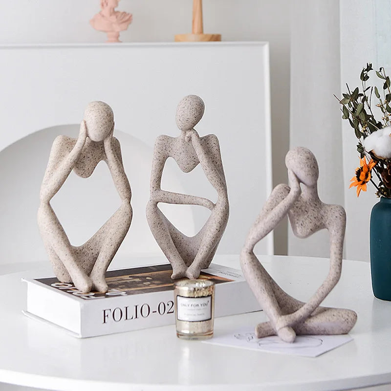 Figurine de Femme en Résine Décorative 1