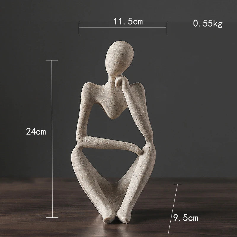 Figurine de Femme en Résine Décorative 9