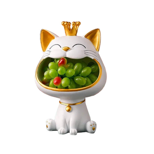 Figurine de rangement Chat Joyeux 0