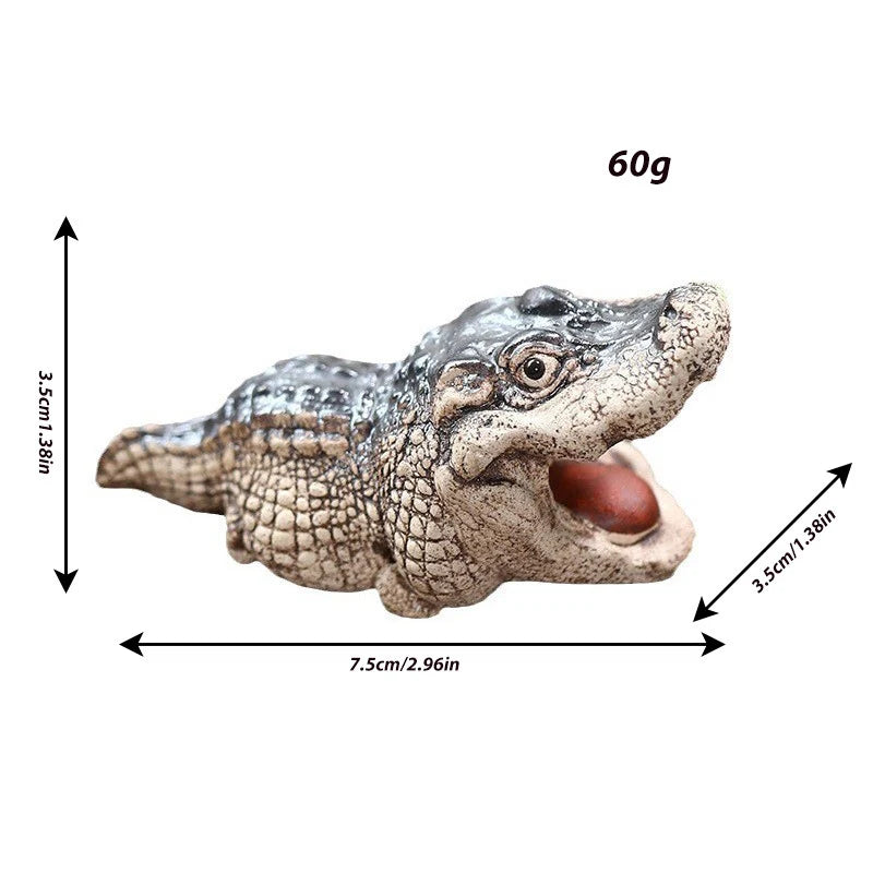 Figurine décorative Crocodile design original 0