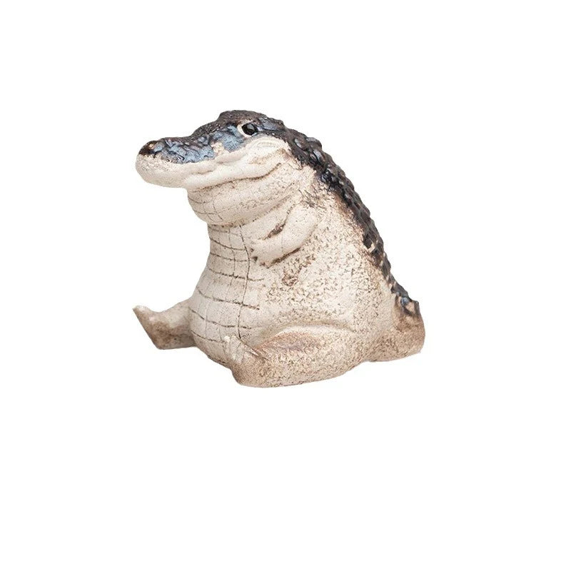 Figurine décorative Crocodile design original 4