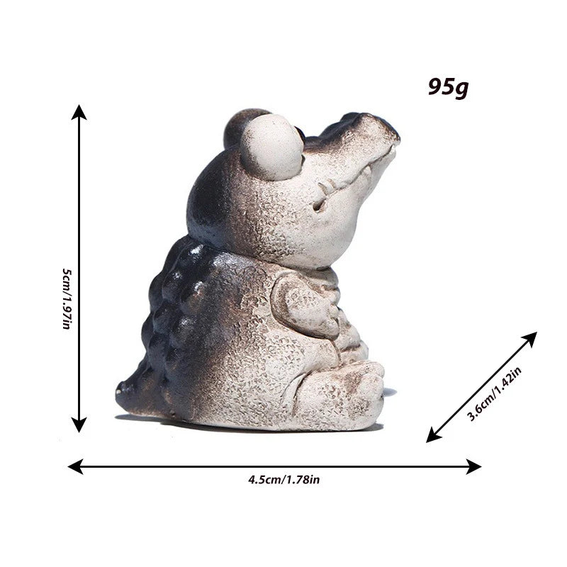 Figurine décorative Crocodile design original 6