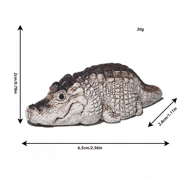 Figurine décorative Crocodile design original 7