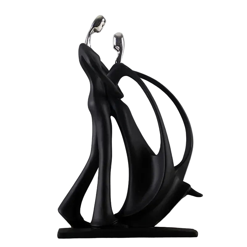 Figurines de Couple Dansant Art Nordique 2