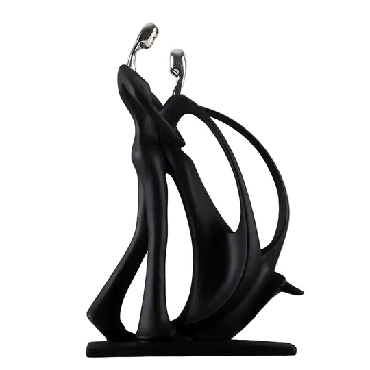 Figurines de Couple Dansant Art Nordique 2
