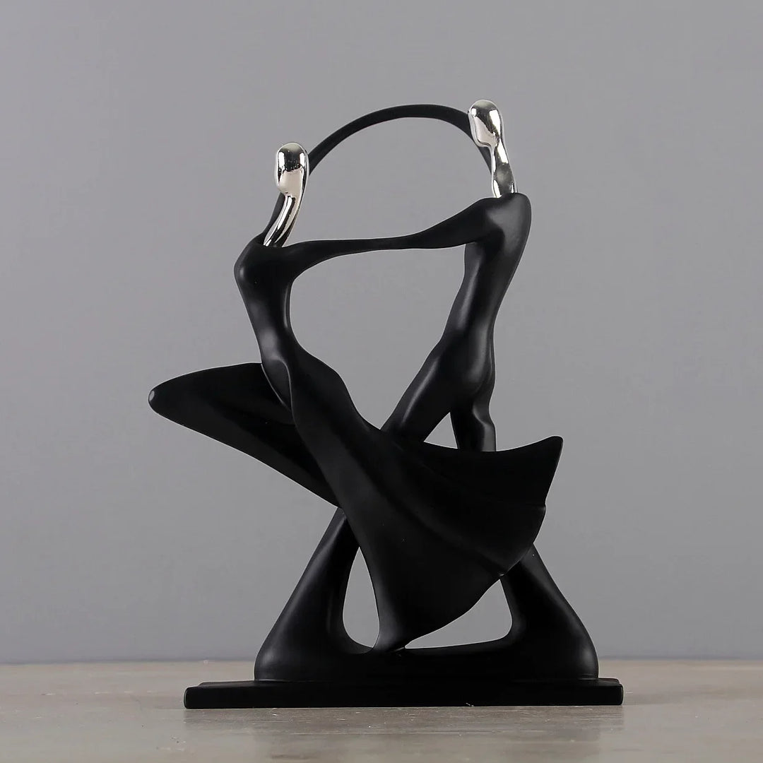 Figurines de Couple Dansant Art Nordique 5