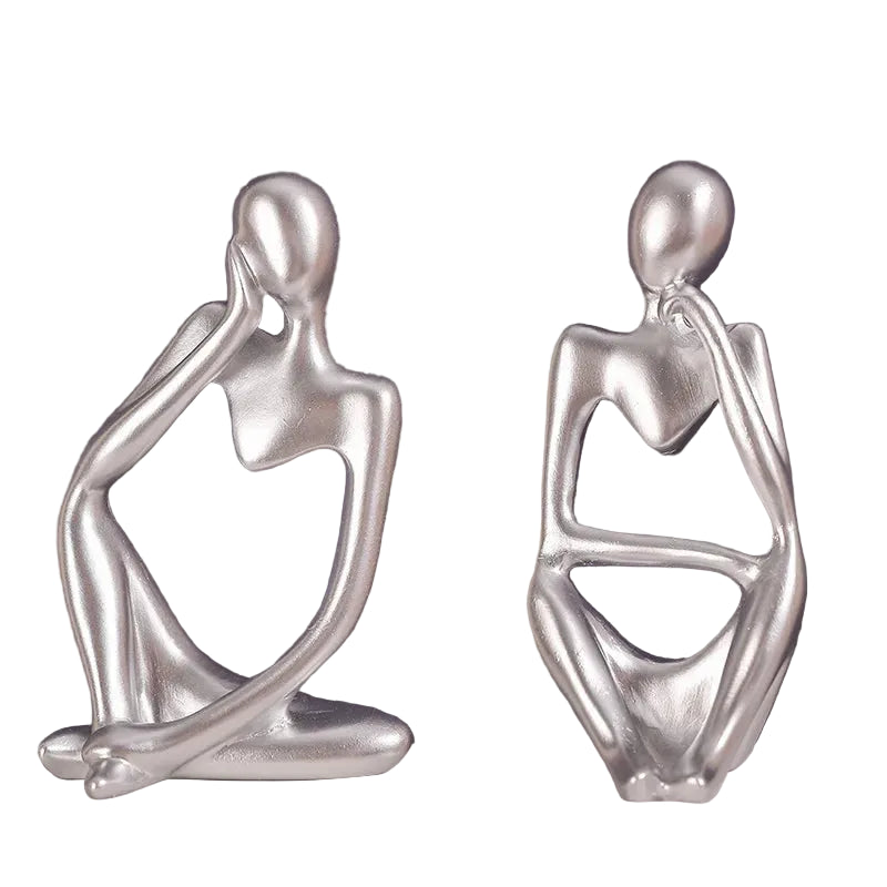 Figurines de Yoga Abstraites pour Décoration 11