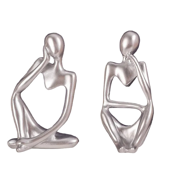 Figurines de Yoga Abstraites pour Décoration 11