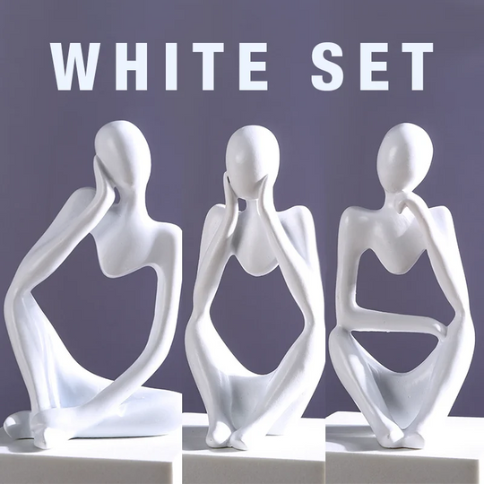 Figurines de Yoga Abstraites pour Décoration 13