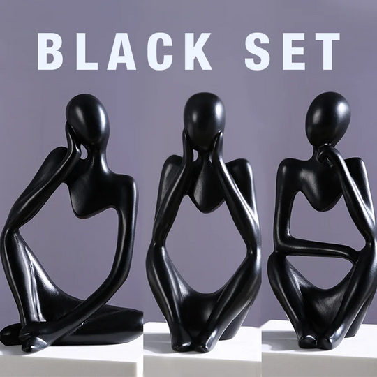 Figurines de Yoga Abstraites pour Décoration 6