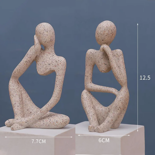 Figurines de Yoga Abstraites pour Décoration 8
