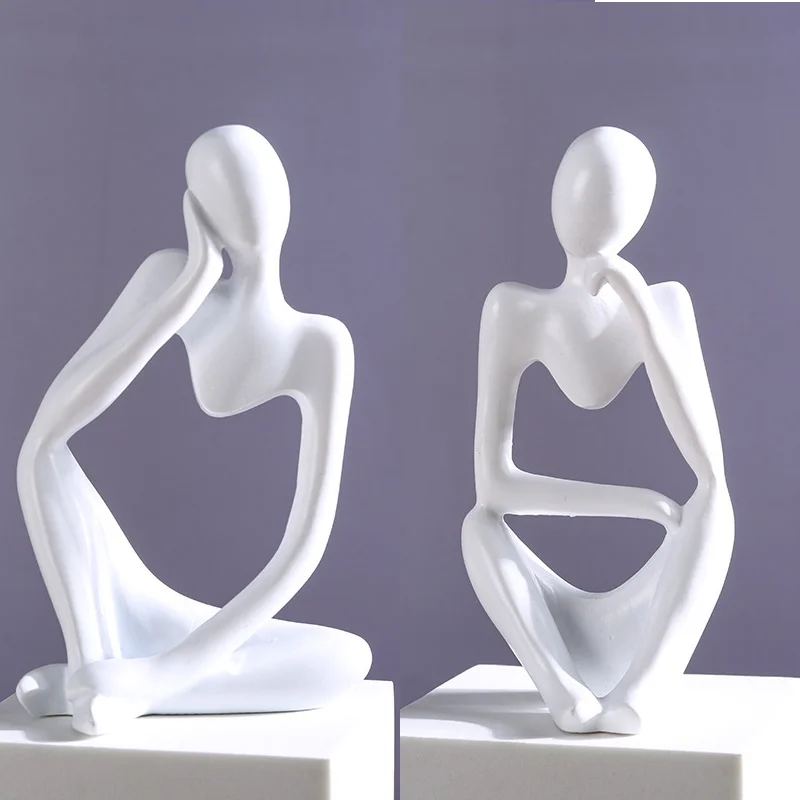 Figurines de Yoga Abstraites pour Décoration 9