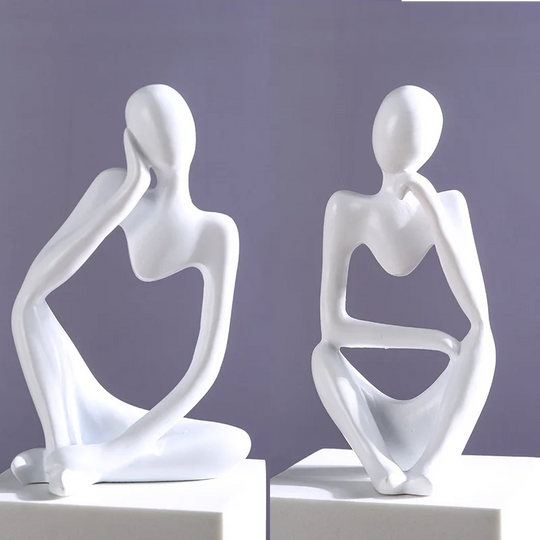 Figurines de Yoga Abstraites pour Décoration 9