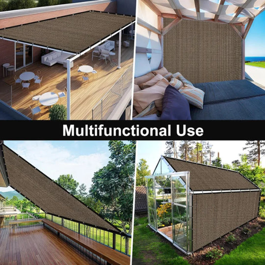 Filet Pare-Soleil Polyvalent pour Jardin et Balcon Protection UV 5