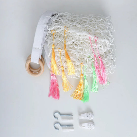 Filet de rangement pour jouets pratique et spacieux 3