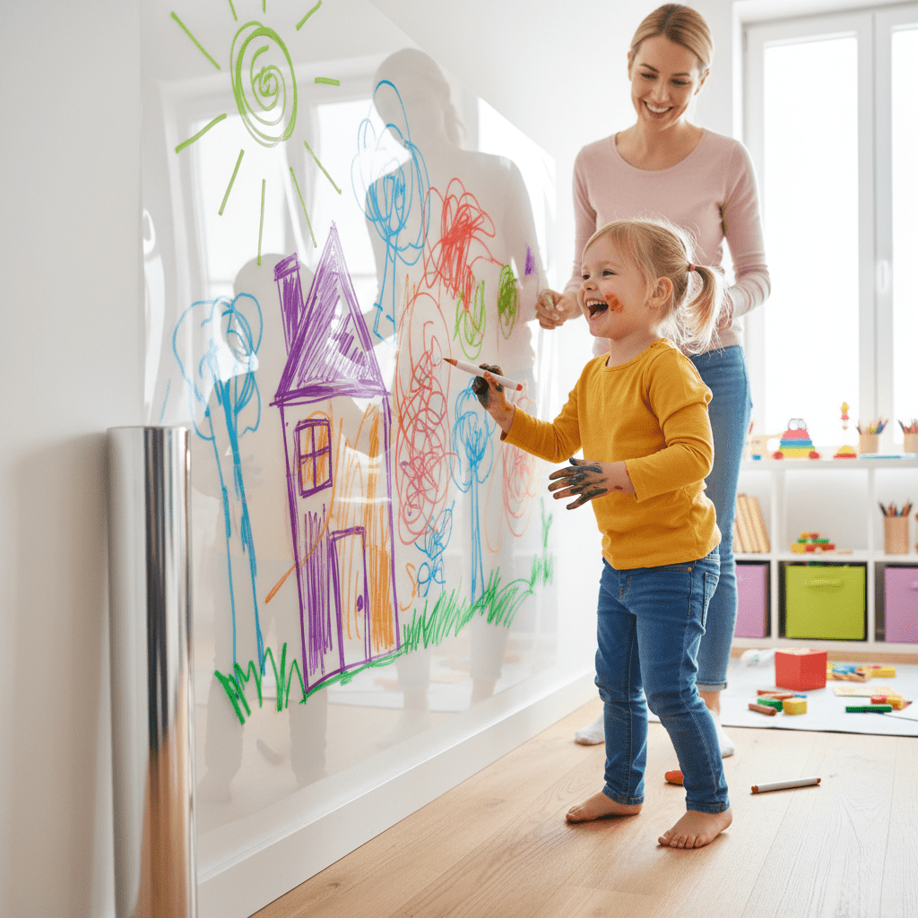 Film de Protection Mural Transparent pour Maison 1