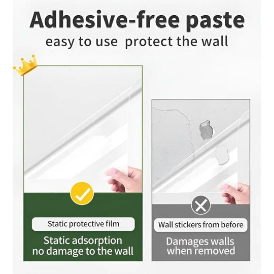 Film de Protection Mural Transparent pour Maison 5