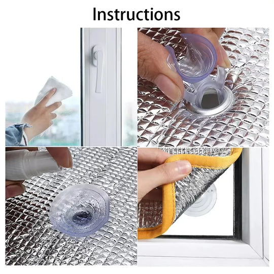 Film de fenêtre occultant isolant pour maison et voiture 5