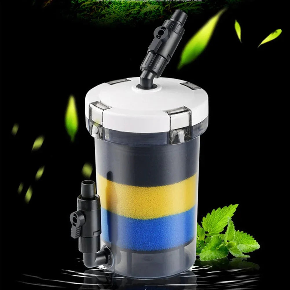 Filtre Externe Aquarium Cylindrique Pratique pour Équipement Aquatique 2