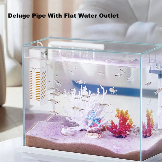 Filtre Interne pour Aquarium avec Pompe Intégrée 3