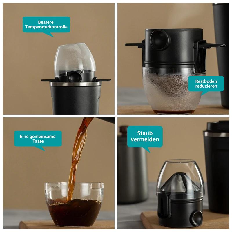 Filtre à Café Réutilisable Compact Double Couche pour Un Café Parfait 5