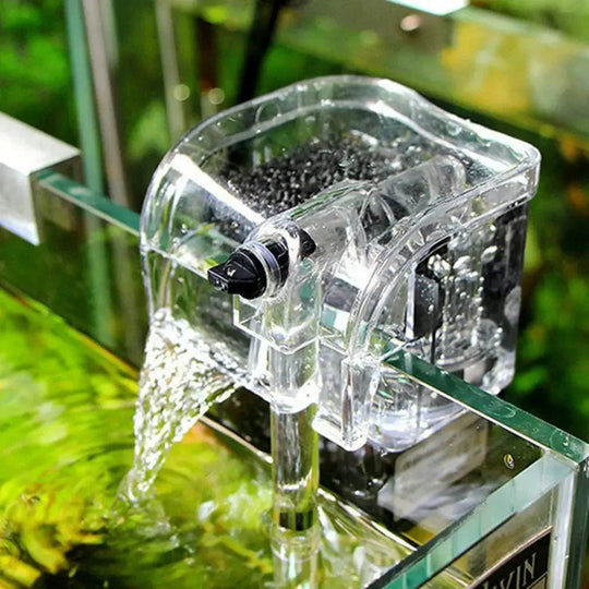 Filtre à Eau Submersible Multifonctionnel pour Aquariums de Bureau 1