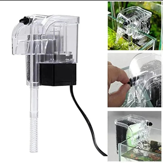 Filtre à Eau Submersible Multifonctionnel pour Aquariums de Bureau 2