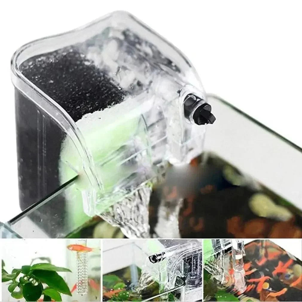 Filtre à Eau Submersible Multifonctionnel pour Aquariums de Bureau 4