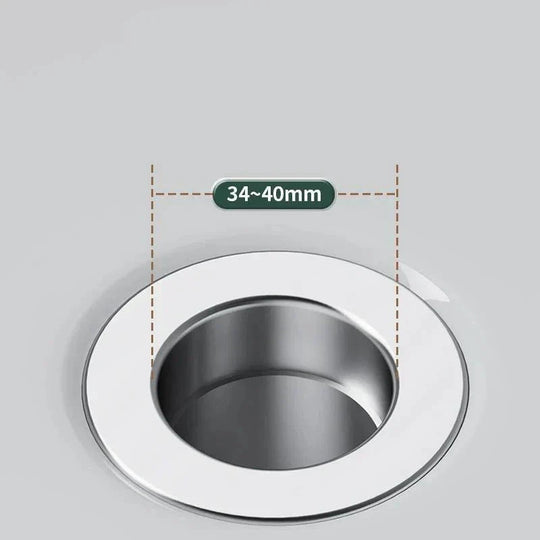 Filtre de Vidange Antirouille pour Cuisine et Salle de Bain avec Attrape-Cheveux 7