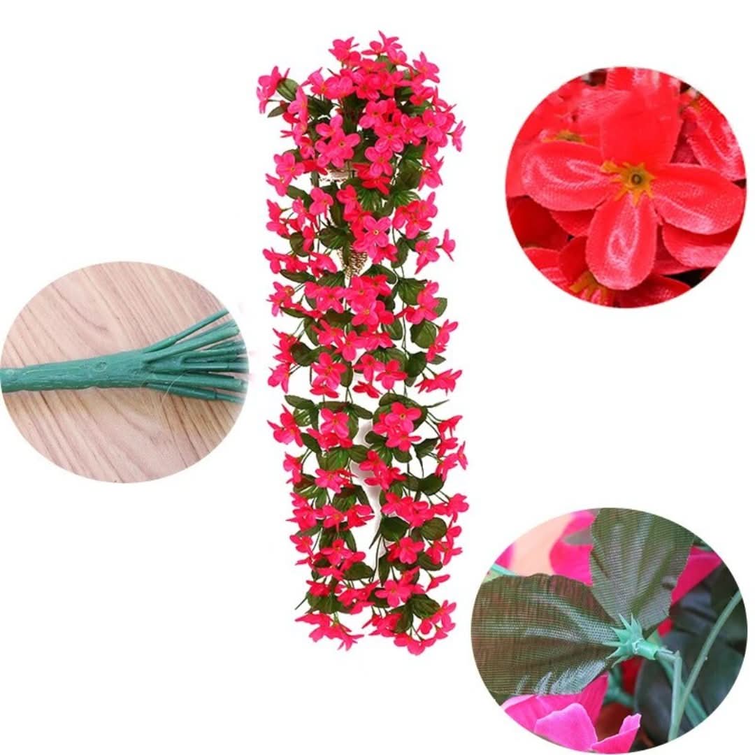 Fleurs Artificielles Éclatantes pour Décoration Intérieure et Extérieure 4
