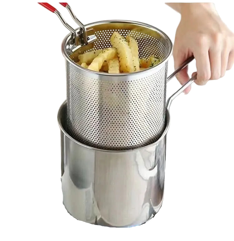 Friteuse Multifonctionnelle en Acier Inoxydable 0