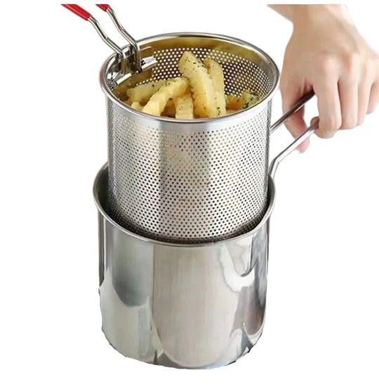 Friteuse Multifonctionnelle en Acier Inoxydable 0