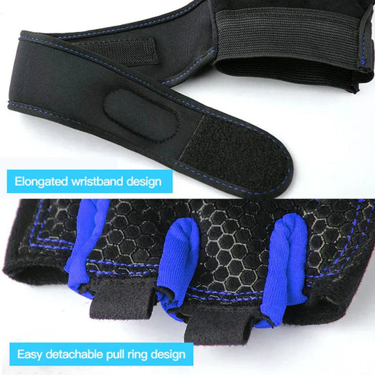 Gants Pour Musculation Unisexes Avec Maintien de Poignet 6