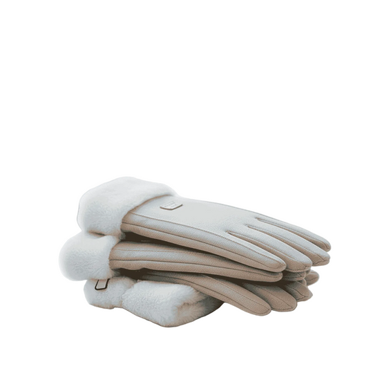 Gants Tactiles Pour Femmes en Daim Épais 0