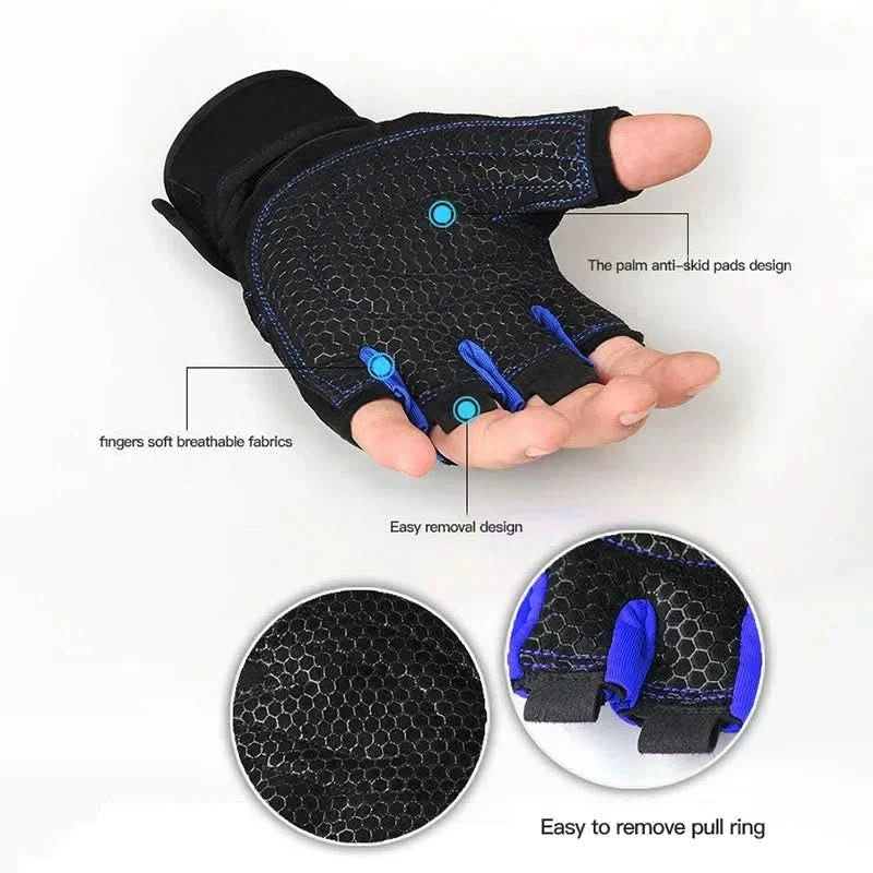 Gants d'Entraînement Unisexes avec Maintien de Poignet 5