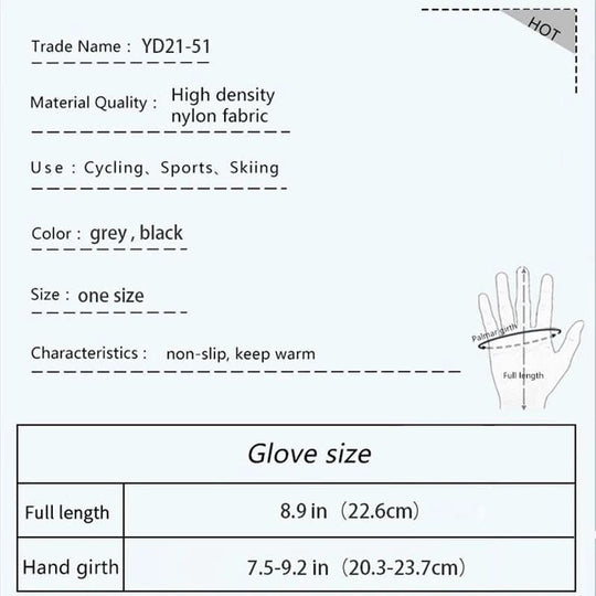 Gants d'hiver pour hommes et femmes – Thermiques et imperméables 5