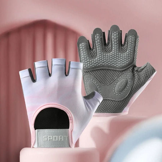 Gants de Fitness Unisexe Conception Demi-Doigt 1