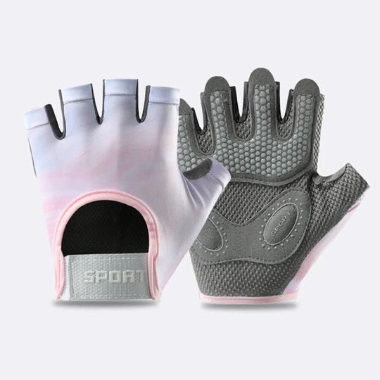 Gants de Fitness Unisexe Conception Demi-Doigt 6