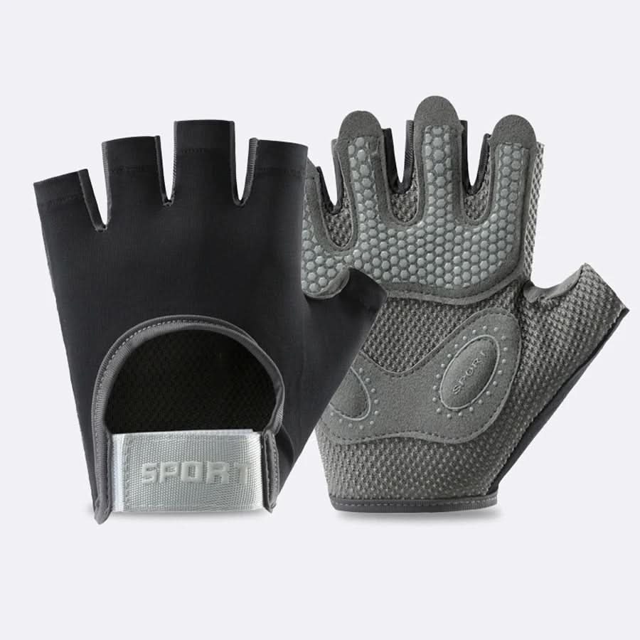 Gants de Fitness Unisexe Conception Demi-Doigt 8