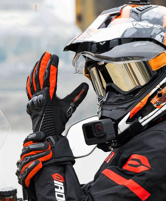 Gants de Moto Hiver Isolés et Imperméables 1