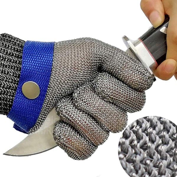 Gants de Protection Anti-Coupure pour Travailleurs et Chefs Ajustables 0