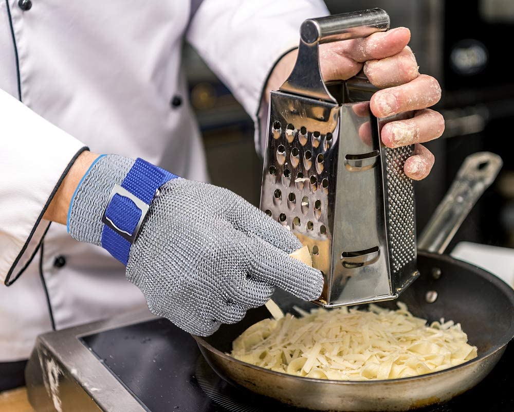 Gants de Protection Anti-Coupure pour Travailleurs et Chefs Ajustables 2